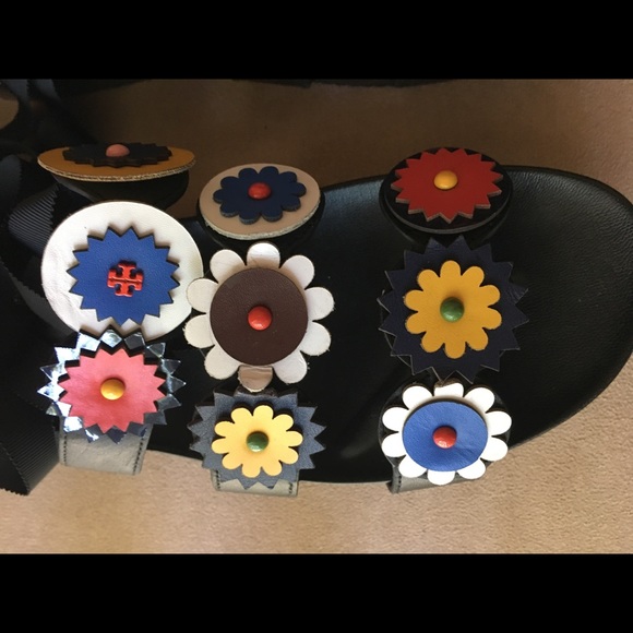 Tory Burch Shoes - 🆕AUTHENTIC TORY BURCH LEATHER TIE SLIDE SANDALS